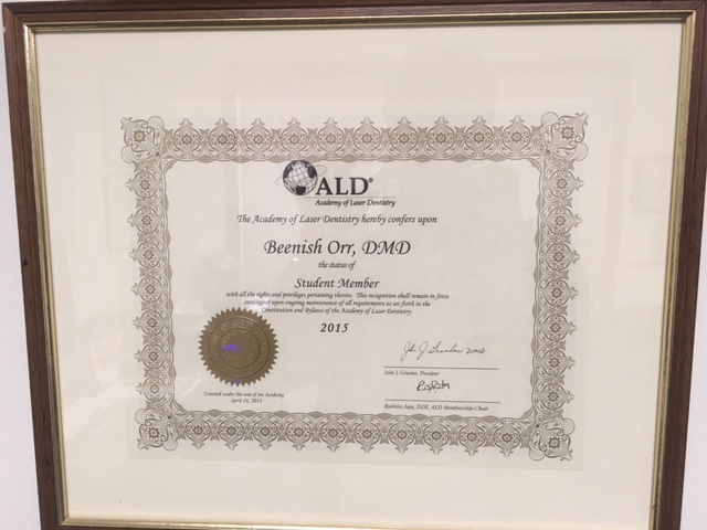 Certifications - Dental Services with Smile Center