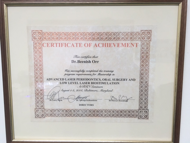 Certifications - Dental Services with Smile Center