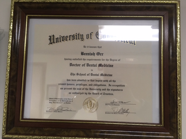 Certifications - Dental Services with Smile Center