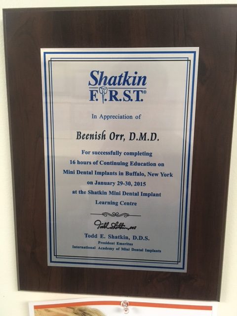Certifications - Dental Services with Smile Center