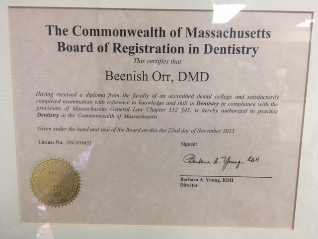 Certifications - Dental Services with Smile Center