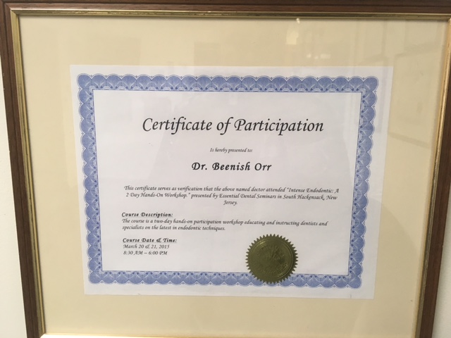Certifications - Dental Services with Smile Center